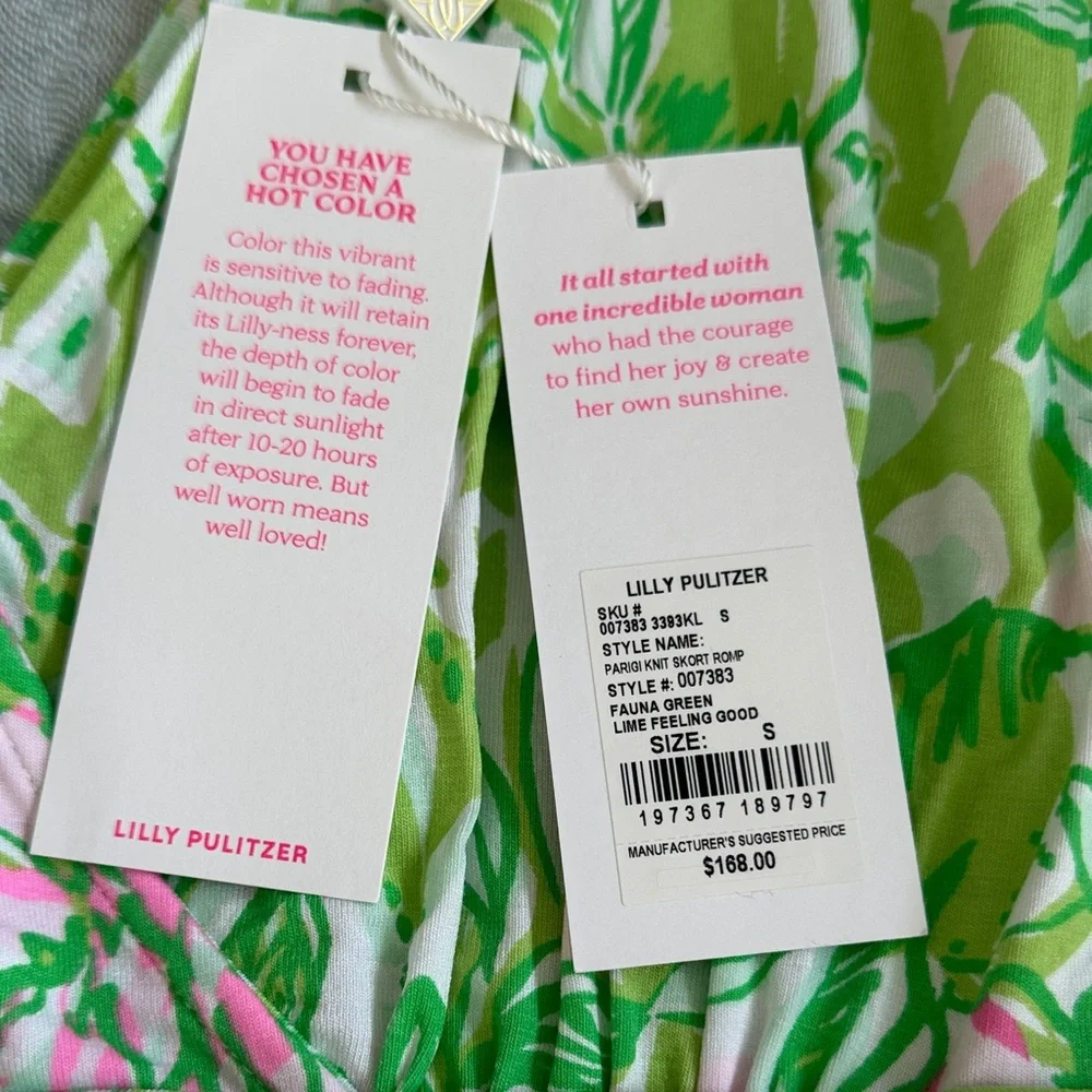 Lilly Pulitzer W’s Parigi Skort Romper - Picture 2 of 2